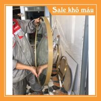 Gương tròn khung sắt sơn tĩnh điện vàng - đường kính 60cm