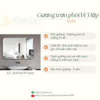 GƯƠNG TRƠN PHÔI BỈ 3 LỚP ARCHI AC-A6080BV