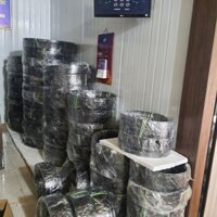 Gương tròn phôi Bỉ viền thép sơn tĩnh điện Diamond House size D60 - D50 - D40