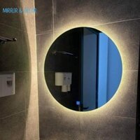 Gương Tròn Treo Tường  Cảm Ứng Đèn Led 3 Mầu Đẹp Mắt Trang Trí Gương Decor Phòng Ngủ, Nhà Tắm Gương Trang Trí Nội Thất
