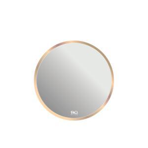Gương tròn viền inox mạ không đèn DQ 73002