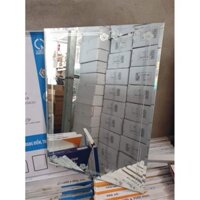 Gương vuông hoa văn GS-08