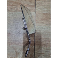 Gương vuông inox chiếu hậu xe máy (Ren 8ly)