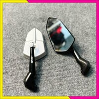 Gương xe máy kiểu 6 cạnh gắn xe YAMAHA và HONDA, [SIÊU SALE] Gương xe máy.