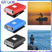 Guool Clip on Hat Light, Đèn pin đèn pha câu cá, Đèn pin USB, 70