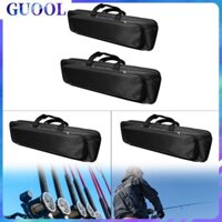 Guool Hộp Đựng Cần Câu Túi Xách Du Lịch Vải Oxford Túi Bảo Quản Người Tổ Chức Phụ Kiện Câu Cá Thiết Thực Với Dây Kéo Hộp Câu Cá