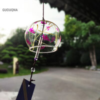 Guouqna Slime Genshin Tác Động Chuông Gió Nhật Bản Chuông Gió Anime Slime Borosilicate Kính Chuông Mặt Dây Quà Tặng Năm Mới Treo Trang Trí GUOUqna