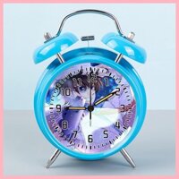 [Guyn] Đồng hồ báo thức Thám tử Conan Kaito Kid Anime Kuroba Kaito Kid Đồng hồ báo thức sạc ngoại vi cho trẻ em 13cm Sinh viên Đầu giường Kim loại Chuông báo thức Thức dậy Kuroba Kaito chuyên dụng