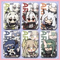 [Guyn] Hộp đựng thẻ Arknights Muelsyse Tomorrow 's Ark Q Phiên bản Muelsyse Kelsy W Star Bear Molsyse Hộp đựng thẻ trường học sinh Thẻ kiểm soát truy cập Thẻ bữa ăn Kal 'sit Surtr