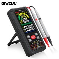 GVDA 128PLUS Smart Digital Multimeter 9999 counts LCD Color Display DC AC Voltage Current True RMS Multimetro Rechargeab