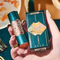 Gvla velvet lipstick son môi matte long-lasting moisturizing brightens làn da không trôi trang điểm dễ lên màu son môi