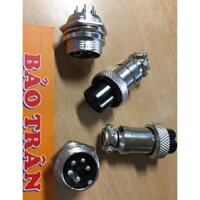 GX16 (2~9P) Jack cắm kim loại 2 -9 chân Phi 16mm