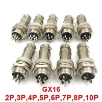 GX16-6 16mm 2 Pin Connector male & female