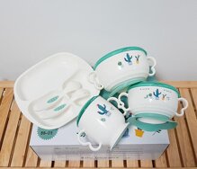 Bát ăn dặm 11 chi tiết Bonbébé BB-03