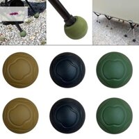 [G.x.b] 1 / 4 Vỏ chân ghế mặt trăng Ghế cắm trại Bảo vệ chân ổn định Bàn chân bóng cao su Đế đa năng