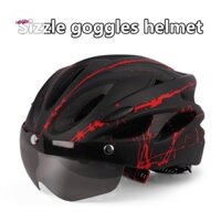 [G.x.b] Mũ bảo hiểm đi xe đạp siêu nhẹ dành cho người lớn Unisex có kính cho mũ bảo hiểm cưỡi ngựa thể thao ngoài trời