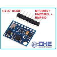 GY 87 IMU 10DOF MPU6050 + HMC5883L + BMP180