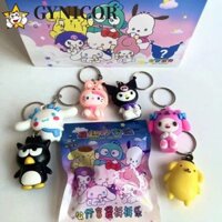 Gynicor 32 Chiếc Capybara Hoạt Hình Mặt Dây Chuyền, Đèn Ngủ Rùa Labubu Kuromi Đèn Ngủ Móc Khóa, Bộ Sưu Tập Trái Cây Em Gái Giấc Mơ Thỏ Cinnamoroll Hoạt Hình Mô Hình Mini Móc Khóa Bé Gái