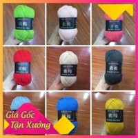 gz Len Milk Cotton baby bảng màu 1. Cuộn Len Sợi Cotton