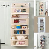 Gzmj Vải Treo Tủ Quần Áo Tổ Chức Bền Nhiều Lớp Túi Bảo Quản Có Cửa Sổ Trong Suốt Tủ Quần Áo Treo Sắp Xếp