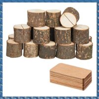 (H U F Y) 20 Chiếc Giá Đỡ Số Bàn Bằng Gỗ Với 30 Chiếc Thẻ Vị Trí Giá Đỡ Hình Ảnh Cho, Đám Cưới, Và Ghi Nhớ Thẻ Ghi Chú