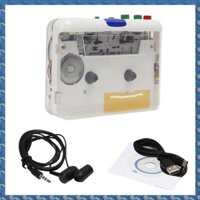 (H U F Y) Cassette Player MP3 / CD Audio Auto Reverse USB Cassette Tape Player Cassette MP3 Converter Tích hợp Mic Dễ sử dụng Màu trắng