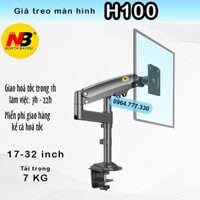 H100 Giá treo màn hình máy tính NB H100 –Tay treo màn hình đa năng -Xoay 360 độ (Màn hình 17-30 inch) [Rẻ Hơn NB F100A]