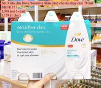 H137- Sữa tắm Dove Sensitive Skin dành cho da nhạy cảm 710ml