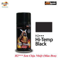 H2*** Sơn Chịu Nhiệt (Màu Đen) Sơn Xịt Xe Máy Samurai Chuyên Phun Ống Pô Khả Năng Chịu Nhiệt Độ Cao Hàng Chính Hãng 100%