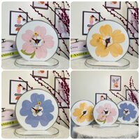 (H2)Đồng Hồ Chou Chou Để Bàn Decor, Quà Tặng Đồng Hồ Độc Đáo