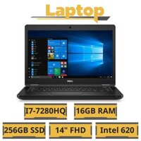 H2Y Laptop Dell Latitude 5480 (I7 7280HQ | 16GB RAM | 512GB SSD | 14″ FHD ) BẢO HÀNH 12 THÁNG