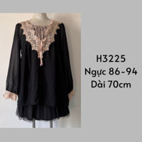 H3225 32 đầm váy Axes Nhật si y2k mori vintage axesfemme Japan seconhand