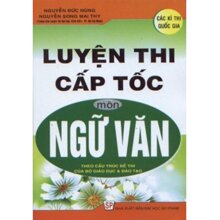 Luyện Thi Cấp Tốc Môn Ngữ Văn