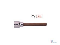 H5 x 100mm Đầu tuýp gẵn mũi lục giác dài Asaki AK-7226