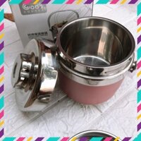 h6 Hộp Đựng Cơm Cặp Lồng Cà Mên Đựng Cơm Canh Hàn Quốc Chất Liệu Inox 304 Cao Cấp