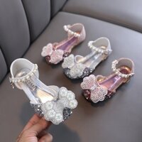 H777 66 Giầy búp bê óng ánh cho bé gái hàng Quảng Châu cao cấp mã mới