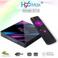H96 MAX RK3318, Hộp Android Android 9.0 2GB - FREESHIP
