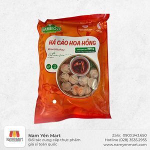 Há cảo Bamboo HS hoa hồng 300g