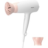 [Hà Hàng Đức] Máy sấy tóc Philips BHD300/10-1600W, màu trắng hồng, hàng công ty (BH 2 năm)