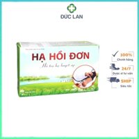 HẠ HỒI ĐƠN – HỖ TRỢ HẠ HUYẾT ÁP.