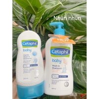(Hà nam)Sữa tắm gội Cetaphil (dạng vòi) 400ml và dạng chai (230ml)