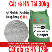 (Hà Nội) Cát vệ sinh cho mèo Tải 30kg cát Hà Nội rẻ