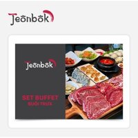 Hà Nội [Evoucher] Set Buffet Trưa tại nhà hàng JEONBOK