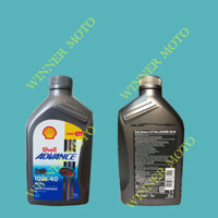 (HÀ NỘI)  Nhớt Shell Advance Ultra 10W-40 Full Synthetic