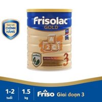 [Hà Nội] Sữa Bột Frisolac gold 3 hộp 1500g