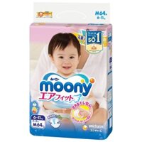 [Hà Nội] Tã Quần/ Tã Dán Moony S84, M64, L54, M58, L44, XL38, XXL26 (Hàng Nhập Khẩu)