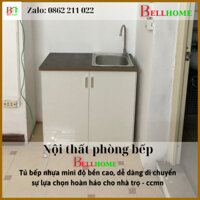 [Hà Nội] Tủ bếp mini, bàn bếp kệ bếp có bồn rửa