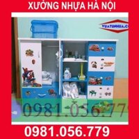 [Hà Nội] Tủ nhựa đựng đồ cho bé VTB02