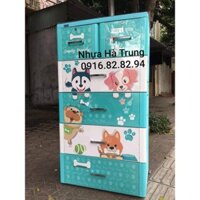 (Hà Nội) Tủ nhựa Duy Tân TabiL 5 tầng DƯƠNG CÚN CON