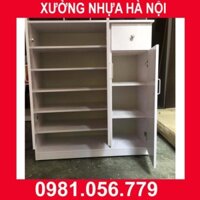 [Hà Nội] Tủ nhựa giầy dép 3 cánh hở đáy TG08